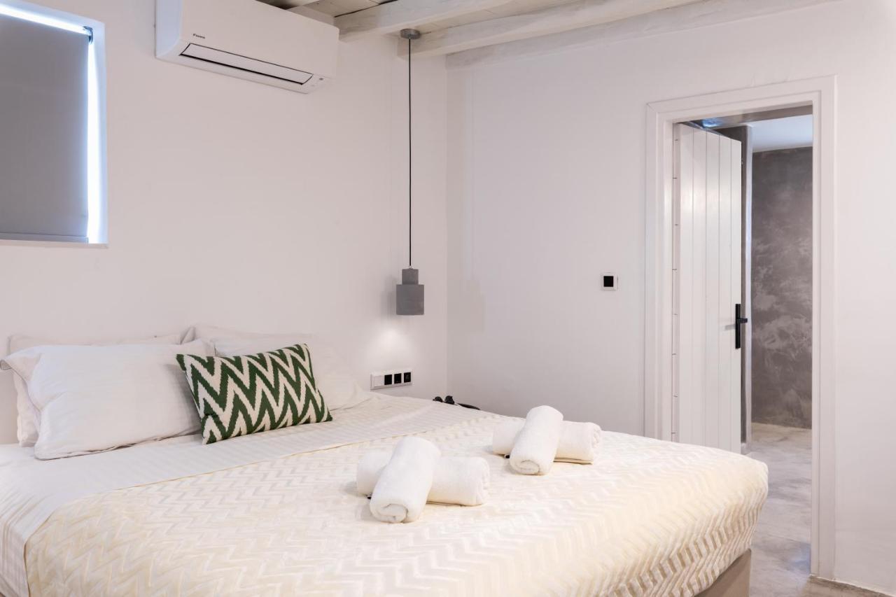 Yalos Mykonos 4 Bedroom Luxury House 5 Minute From Ornos Beach W Sea & Sunset View Mykonos Town 외부 사진